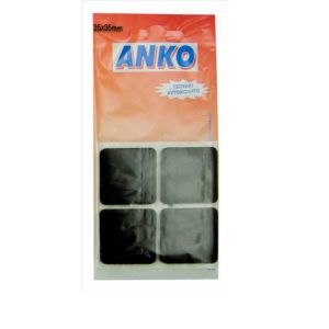 Τσοχάκια Τετράγωνα Σετ 4τμχ 35x35mm